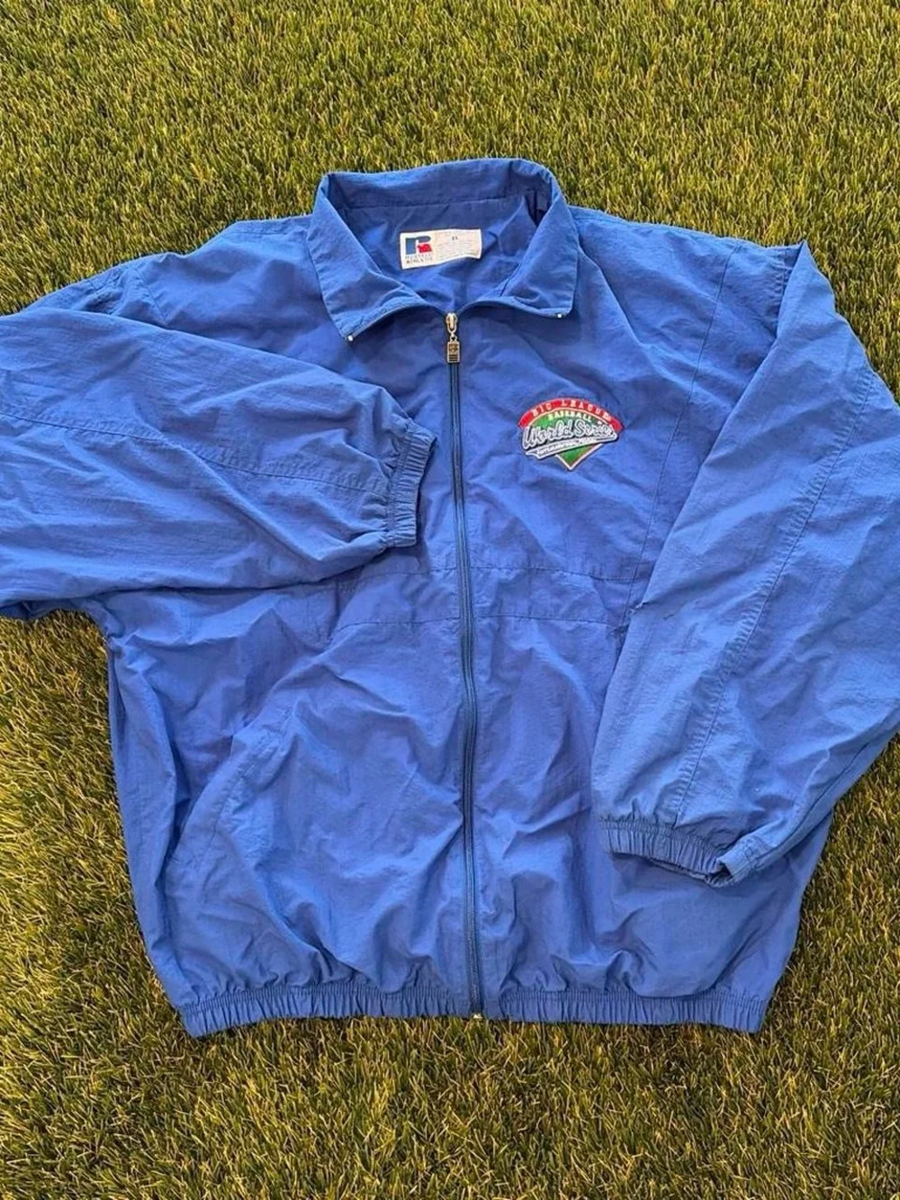 Russell Athletic XL Big League Baseball World Series Windbreaker Jacket